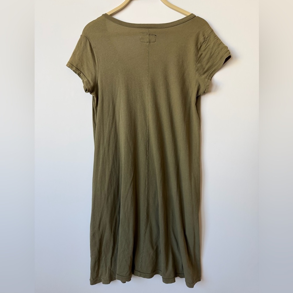 Current/Elliott The V Neck Trapeze Dress - Picture 3 of 9